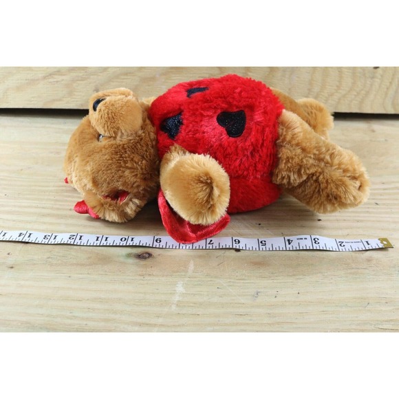 Dan Dee Collector's Choice Plush Lady Bug Teddy Bear Valentine - Picture 4 of 4